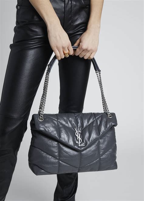 large lou lou ysl|ysl loulou puffer bag large.